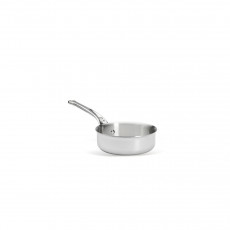 de Buyer Affinity Sauteuse gerade 16 cm / 1,0 L - Edelstahl-Mehrschichtmaterial