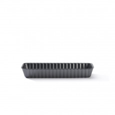 de Buyer Tortenform rechteckig 20 x 8 cm - Stahl mit Antihaftbeschichtung