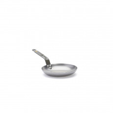de Buyer Mineral B Omelettepfanne 20 cm - Eisen mit Bienenwachsbeschichtung - Bandstahlgriff