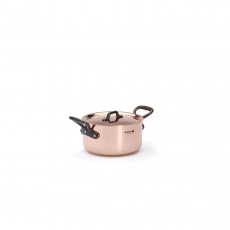 de Buyer  Prima Matera Kupfer-Bratentopf 16 cm / 1,8 L induktionsgeeignet - Gusseisengriffe