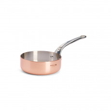 de Buyer Inocuivre Sauteuse gerade 16 cm / 1,0 L - Kupfer mit Edelstahlgussgriff