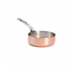 de Buyer Inocuivre Sauteuse gerade 16 cm / 1,0 L - Kupfer mit Edelstahlgussgriff