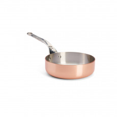 de Buyer Inocuivre Sauteuse gerade 20 cm / 1,8 L - Kupfer mit Edelstahlgussgriff