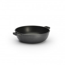 de Buyer Choc Extreme Sauteuse 24 cm mit Antihaftbeschichtung & Henkelgriffen - Aludruckguss