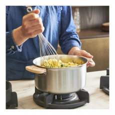 de Buyer Alchimy-Loqy Bratentopf / Kasserolle 16 cm / 1,5 L - Edelstahl-Mehrschichtmaterial