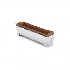 de Buyer Air-System Backform 23x5,5 cm mit Backtrennfolie - Edelstahl