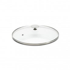 de Buyer Glasdeckel mit Edelstahlknauf