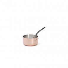 de Buyer  Prima Matera Kupfer-Stielkasserolle 14 cm / 1,2 L induktionsgeeignet - Gusseisengriff