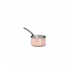 de Buyer  Prima Matera Kupfer-Stielkasserolle 14 cm / 1,2 L induktionsgeeignet - Gusseisengriff
