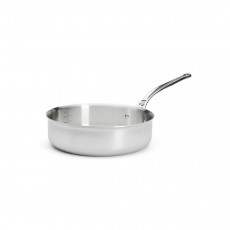 de Buyer Affinity Sauteuse gerade 28 cm / 4,6 L - Edelstahl-Mehrschichtmaterial