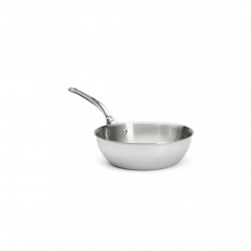 de Buyer Affinity Sauteuse konisch 24 cm / 3,0 L - Edelstahl-Mehrschichtmaterial