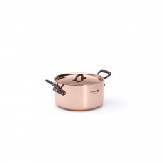 de Buyer  Prima Matera Kupfer-Bratentopf 20 cm / 3,3 L induktionsgeeignet - Gusseisengriffe