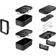 Zwilling Fresh & Save Vakuum Lunch Box to Go Schwarz - Kunststoff