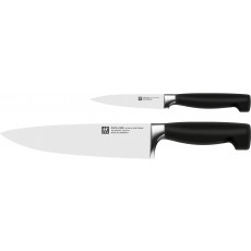 Zwilling ****VIER STERNE Spick-/Garniermesser 10 cm & Kochmesser 20 cm Messerset 2-tlg.