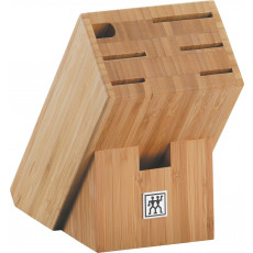 Zwilling Messeraufbewahrung Messerblock leer 5 Braun - Bambus
