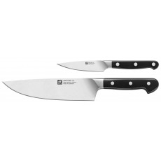 Zwilling Pro Messer Spick-/Garniermesser 10 cm & Kochmesser 20 cm Messerset 2-tlg.