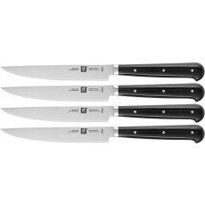 Zwilling Steak Sets Steakmesserset 4-tlg. Schwarz - Edelstahl