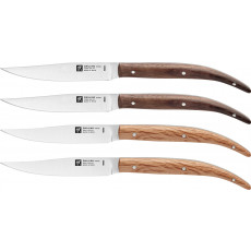 Zwilling Steak Sets Steakmesserset 4-tlg. Braun - Edelstahl