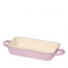 Riess Classic Pastell Bratpfanne 26 x 17 cm rosa - Emaille