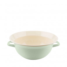 Riess Classic Pastell Weitling 26 cm / 3,5 L nilgrün - Emaille