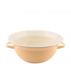 Riess Classic Pastell Weitling 28 cm / 4,0 L goldgelb - Emaille