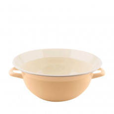 Riess Classic Pastell Weitling 28 cm / 4,0 L goldgelb - Emaille