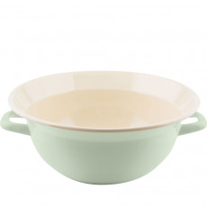 Riess Classic Pastell Weitling 36 cm / 9,0 L nilgrün - Emaille