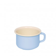 Riess Classic Pastell Kaffeebecher 0,4 L blau - Emaille