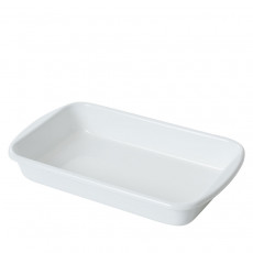 Riess Classic Weiß Auflaufform 36 x 21,5 cm - Emaille