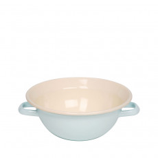Riess Classic Pastell Weitling 22 cm / 2,0 L türkis - Emaille