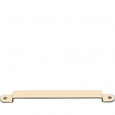 Riess Classic Pastell Löffelblechleiste 38 cm beige - Emaille