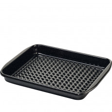 Riess Classic Spezialartikel Grilltasse eckig 42 x 32 cm - Emaille