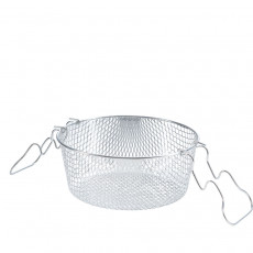 Riess Classic Schwarzemaille Einsatz für Pommes-Frites-Pfanne 20 cm - Edelstahl