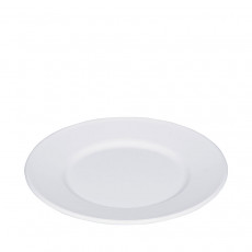 Riess Classic Weiss Teller 26 cm flach - Emaille