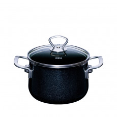 Riess Nouvelle Black Magic extra stark Fleischtopf 16 cm / 2,0 L - Emaille