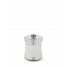 Peugeot Bali Salzmühle 8 cm Acryl weiß - Stahlmahlwerk