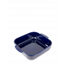 Peugeot Appolia Auflaufform quadratisch 28 cm blau - Keramik