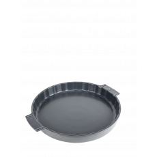 Peugeot Appolia Tarteform 30 cm schiefergrau - Keramik