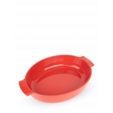 Peugeot Appolia Auflaufform oval 40 cm rot - Keramik