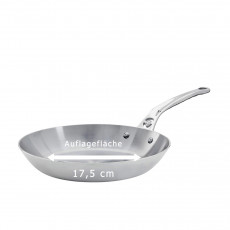 de Buyer Mineral B PRO Pfanne 24 cm - Eisen mit Bienenwachsbeschichtung - Edelstahlgussgriff