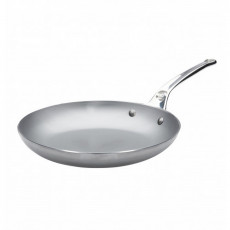 de Buyer Mineral B PRO Omelettepfanne 28 cm - Eisen mit Bienenwachsbeschichtung - Edelstahlgussgriff