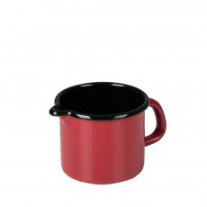 Riess Classic Color Rot Schnabeltopf  9 cm / 0,5 L - Emaille