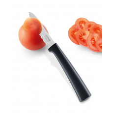 triangle Spirit Tomatenmesser 10 cm mit fließender Welle - Edelstahl - Griff Kunststoff