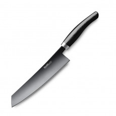 Nesmuk Janus Kochmesser 24 cm - Niobstahl mit DLC-Beschichtung - Griff Micarta schwarz