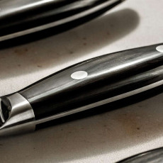  KAI Shun Nagare Black Schinkenmesser 23 cm - Damaststahl - Griff Pakkaholz schwarz