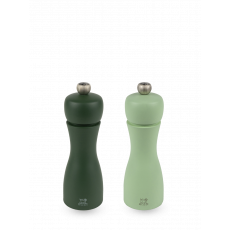 Peugeot Tahiti Duo Pfeffer- + Salzmühle Wasser 15 cm Buchenholz - Zirlion-Mahlwerk