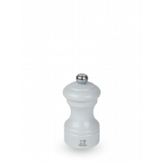 Peugeot Bistrorama Salzmühle 10 cm Buchenholz perlgrau lackiert - Zirlion-Mahlwerk