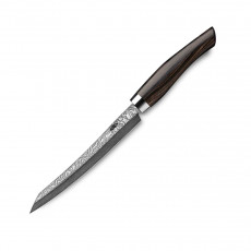 Nesmuk Exklusiv C100 Damast Slicer 16 cm - Griff Makassar Ebenholz