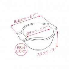 Peugeot Appolia Mörser & Stößel - Keramik ecru