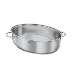 Rösle Pureelements Bräter oval mit Deckel 42x31,5 cm